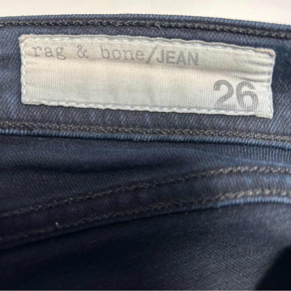 Rag & Bone Coal with Holes Women’s Skinny Jeans. Size 26 - Picture 9 of 16